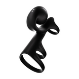 SVibe Snail JOVI Arc Couples Ring, noir haze