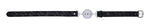 Lace Silicone Breathable Ball Gag - Black