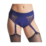 HARNESS LINGERIE DIVA - S - NIGHT BLUE
