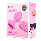 VIBRATING HEART PLUG S/M