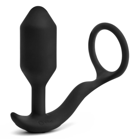 TESTER - VIBRATING SNUG & TUG | M | BLACK