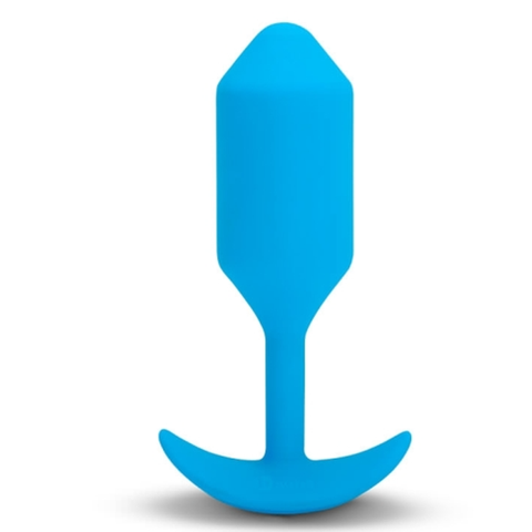 TESTER - VIBRATING SNUG PLUG | L | BLUE