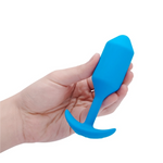 VIBRATING SNUG PLUG | L | BLUE