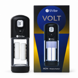 SVibe Ikon VOLT masturbator, transparent black