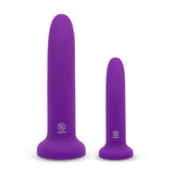 DUO 2PC 5.5" & 7.75" SILICONE DILDO & HARNESS SET