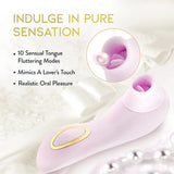 Delice - Fleur - Clitoral, Fluttering & Suction Personal Massager