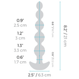 TESTER - CINCO ANAL BEADS | BLACK