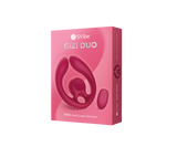 TESTER - SVibe Snail GIZI Duo Couples Stimulator, burgundy