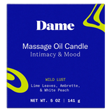 Massage Oil Candle Wild Lust