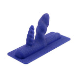 Two-Nicorn - Textured Double Penetration Attachment