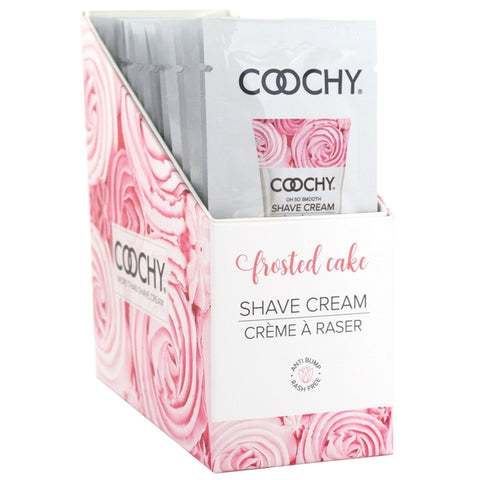 Shave Cream - Frosted Cake 24pc | 15ml - Foil - DISPLAY
