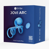 SVibe Snail JOVI Arc Couples Ring, blue haze