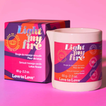 TESTER - LIGHT MY FIRE - MASSAGE CANDLE - LOTUS FLOWER 65G / 2.2OZ.