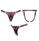 TESTER - HARNESS SIMILI GENEROUS - ONE SIZE - AUBERGINE