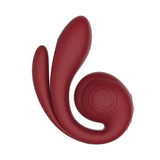 TESTER - SVibe Snail GIZI PRO vibrator, bordeaux