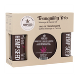 Hemp Seed Tranquility Massage Trio Gift Set - Skinny Dip