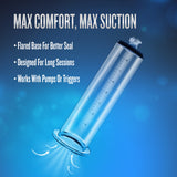 Performance - 9" x 2.5" Penis Pump Cylinder - Clear
