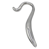 Stainless Steel Hollow Curved Wand In Case