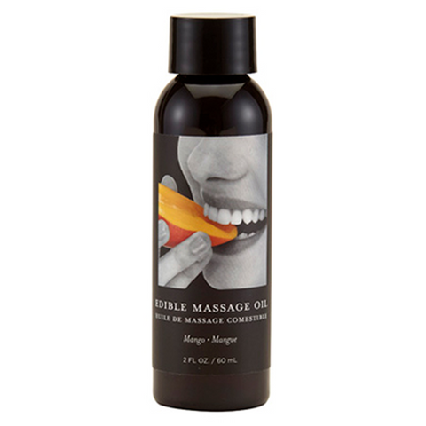 TESTER - Edible Massage Oil Mango 2 fl oz / 60 ml