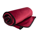 Fascinator Lush Throw  Merlot Microvelvet - King Size