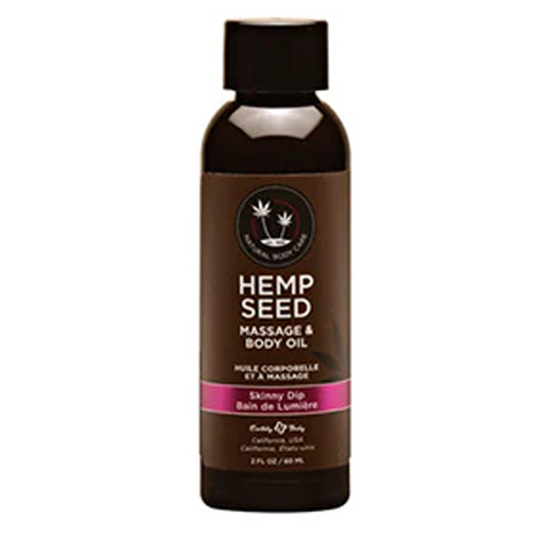 TESTER - Hemp Seed Massage & Body Oil Skinny Dip 2 fl oz / 60 ml