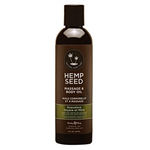 TESTER - Hemp Seed Massage & Body Oil Guavalava 8 fl oz / 237 ml