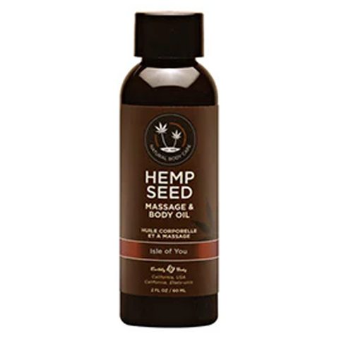 TESTER Hemp Seed Massage & Body Oil Isle of You 2 fl oz / 60 ml