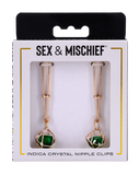 Indica Crystal Nipple Clips