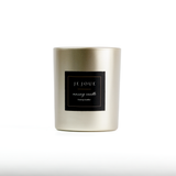 Luxury Gold Leather Massage Candle 160g