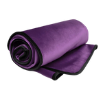 Fascinator Lush Throw  Purple Microvelvet - King Size