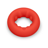 FLEX RING GRIP - ULTRA SOFT SILICONE COCK RING - RED