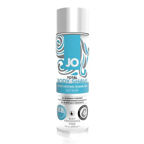 JO Total Body Anti-Bump Shave Gel - Fragrance Free - Body Shave 8 floz / 240 mL