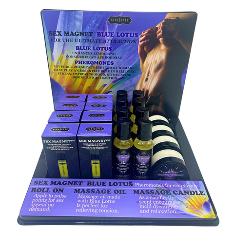 SEX MAGNET Pheromone Blue Lotus Prepack Display