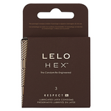 HEX Respect XL Condoms, 3 Pack