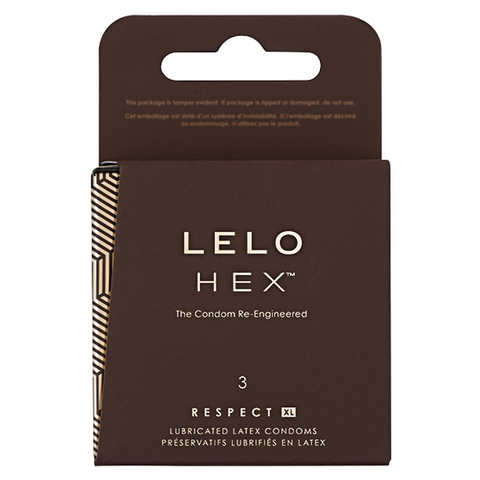 HEX Respect XL Condoms, 3 Pack