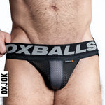 AIRMESH swagger jockstrap, TAR BLACK, X-LARGE