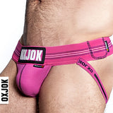 SLINGJOCK, upthrust slider-strap jock, PINK SKY, SMALL