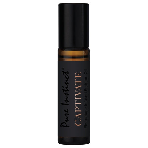 TESTER - Captivate -10.2ml Pure Instinct Men's Collection Pheromone Perfume Oil