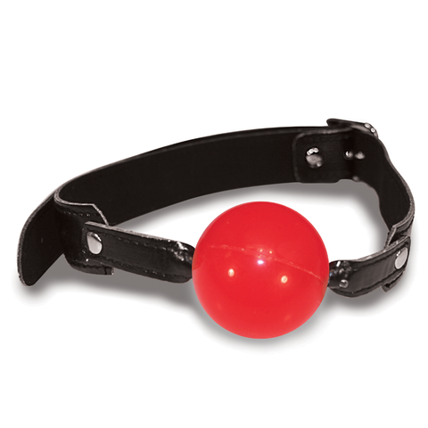 TESTER - Solid Red Ball Gag