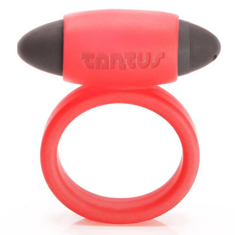Vibrating Super Soft Cock Ring Red
