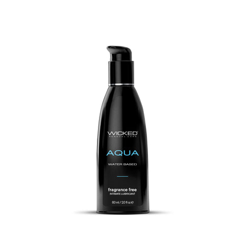Aqua Water Based Lubricant 2oz