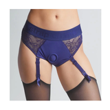 TESTER - HARNESS LINGERIE DIVA - L - NIGHT BLUE