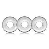 RINGER, 3-PACK OF DO-NUT-1 - CLEAR