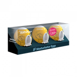 Masturbator Egg 3er Set (Fierce) Yellow