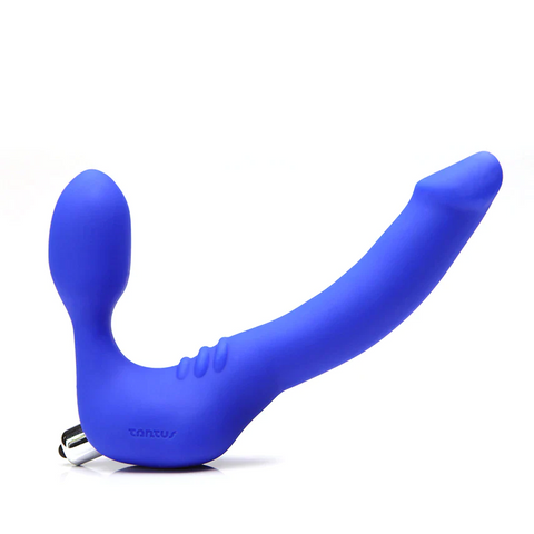 TESTER  - Tantus Strapless Slim Azure Medium