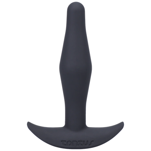 TESTER - Tantus Silicone Little Flirt Butt Plug Black