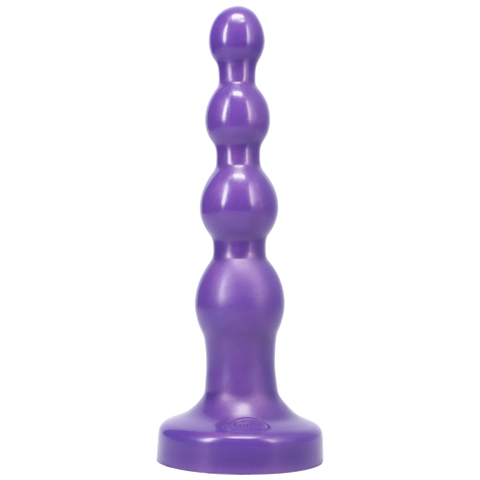 TESTER - Tantus Silicone Large Ripple Butt Plug Amethyst