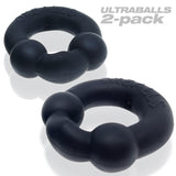 ULTRABALLS, 2-pack cockring - PLUS+SILICONE special edition - NIGHT